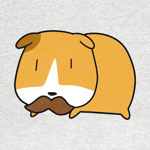 Mustache Guinea Pig by saradaboru